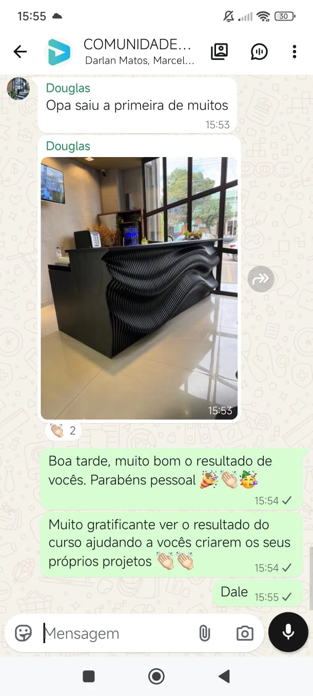 Avaliação de aluno no WhatsApp