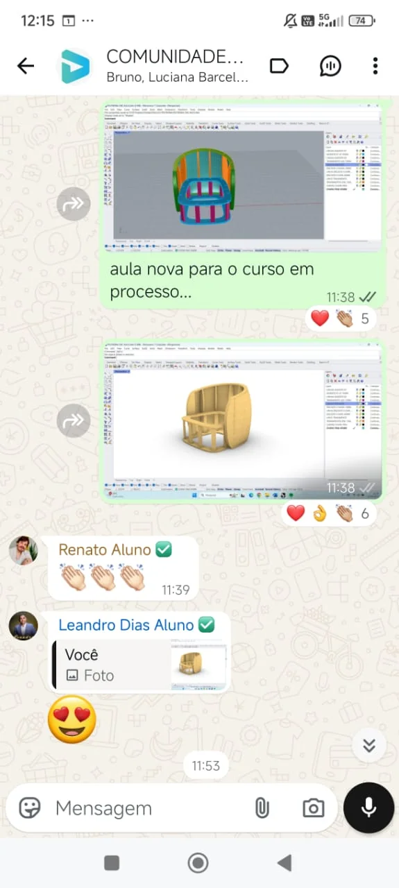Avaliação de aluno no WhatsApp 06