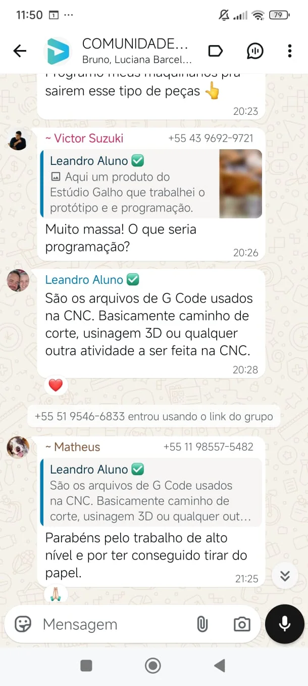 Avaliação de aluno no WhatsApp 24