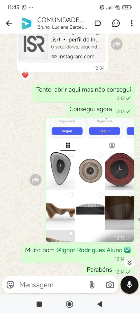 Avaliação de aluno no WhatsApp 27