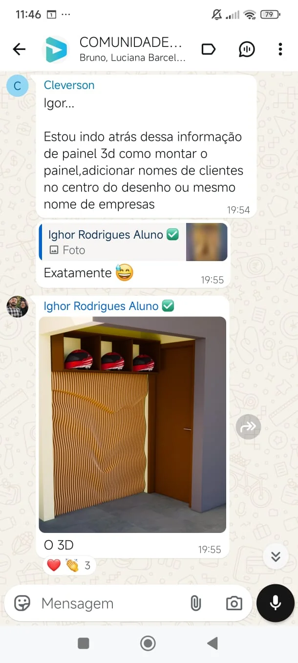 Avaliação de aluno no WhatsApp 30